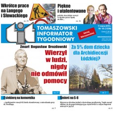 TIT - Tomaszowski Informator Tygodniowy nr 10 (1336) z 11 marca 2016r.