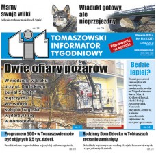 TIT - Tomaszowski Informator Tygodniowy nr 11 (1337) z 18 marca 2016r.