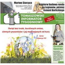 TIT - Tomaszowski Informator Tygodniowy nr 12 (1338) z 25 marca 2016r.