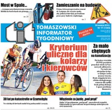 TIT - Tomaszowski Informator Tygodniowy nr 17 (1343) z 29 kwietnia 2016r.