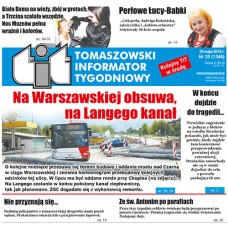 TIT - Tomaszowski Informator Tygodniowy nr 20 (1346) z 20 maja 2016r.