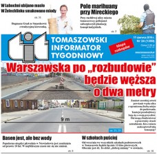 TIT - Tomaszowski Informator Tygodniowy nr 24 (1350) z 17 czerwca 2016r.