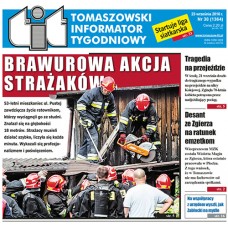 TIT - Tomaszowski Informator Tygodniowy nr 38 (1364) z 23 września 2016r.