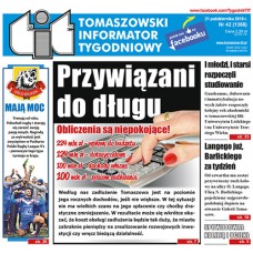 TIT - Tomaszowski Informator Tygodniowy nr 42 (1368) z 21 października 2016r.