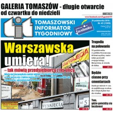 TIT - Tomaszowski Informator Tygodniowy nr 43 (1369) z 28 października 2016r.