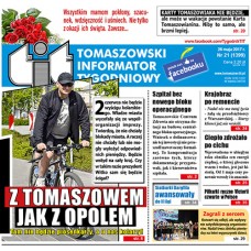 TIT - Tomaszowski Informator Tygodniowy nr 21 (1399) z 26 maja 2017r.