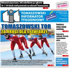 TIT - Tomaszowski Informator Tygodniowy nr 41 (1471) z 12 października 2018r.